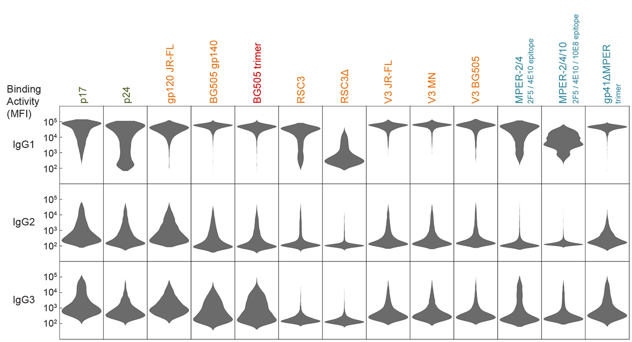 IgG1-driven antibody response landscapes demarcate individuals with broadly HIV-1 neutralizing activity